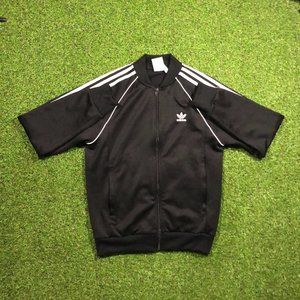 Adidas Hoodie Black & White Size Medium
